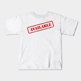 Available stamp Kids T-Shirt